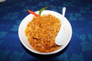 Spicy Poha (Bhajile)